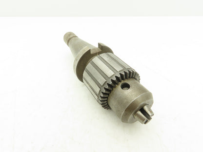 Accupro 65867830 Tapered Shank Keyed Drill Chuck 1/16-5/8" NMTB40 JT3
