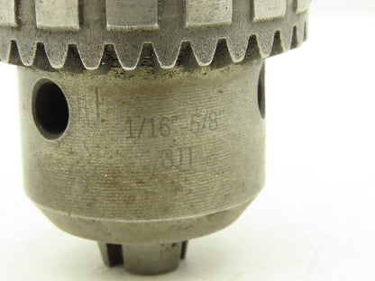 Accupro 65867830 Tapered Shank Keyed Drill Chuck 1/16-5/8" NMTB40 JT3