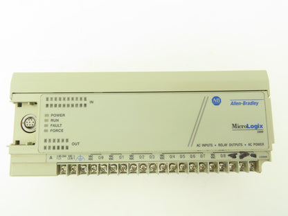 Allen Bradley 1761-L32AWA MicroLogix 1000 PLC Controller 100-240VAC Series E