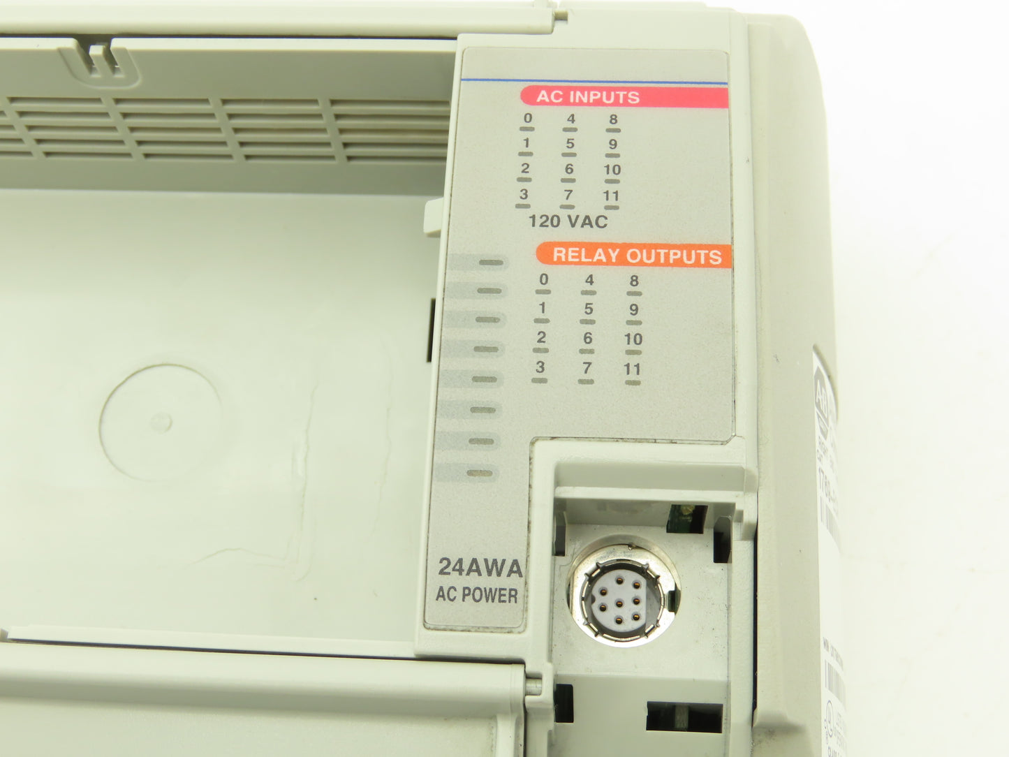 Allen Bradley 1764-24AWA MicroLogix 1500 Base Unit 24 Point Series B Rev A