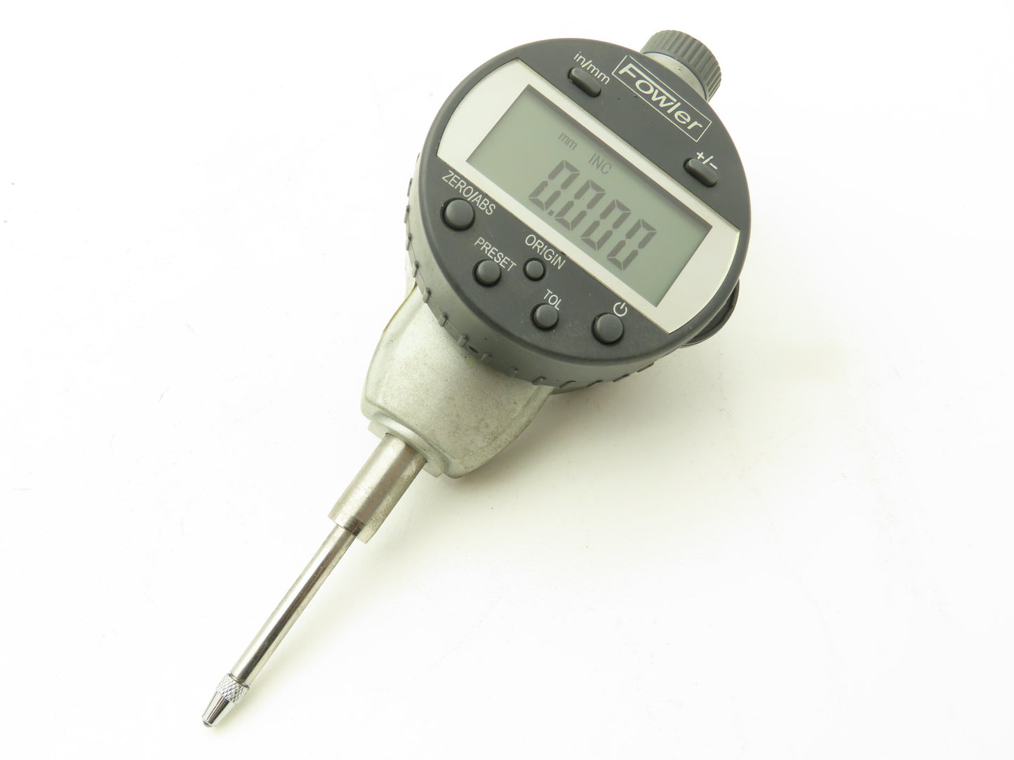 Fowler 54-520-310-0 Indi-Max Digital Gage Indicator 1.0"/0-25mm Range .00005"