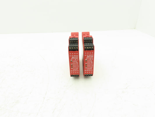 Allen Bradley Guardmaster Safety Relay Module 24V Lot of 2