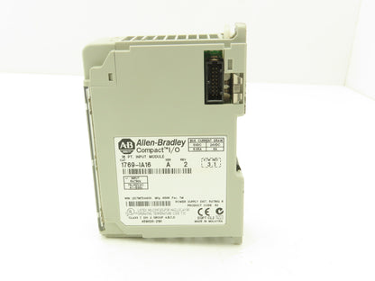Allen Bradley 1769-IA16 Compact Logix I/O Input Module 16Pt 115VAC Ser A REV 2