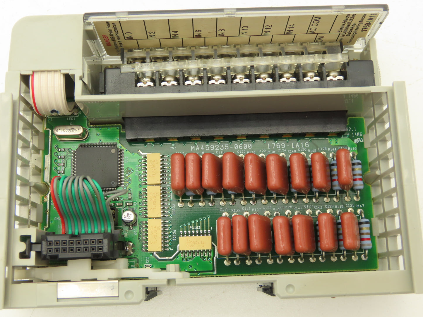 Allen Bradley 1769-IA16 Compact Logix I/O Input Module 16Pt 115VAC Ser A REV 2