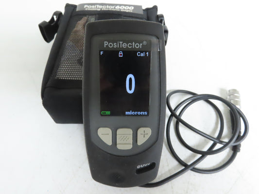 Positector 6000 Coating Thickness Digital Gage Metal Style FS Probe w/Case