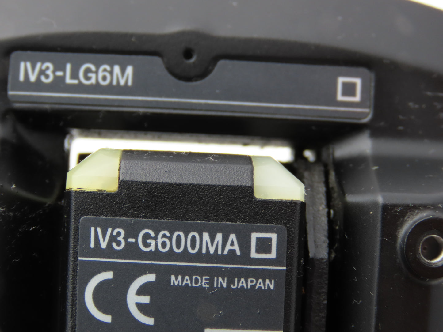 Keyence IV3-G600MA Compact Sensor Head w/Infrared LED Illumination IV3-LG6M