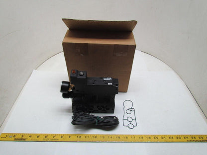 Parker Schrader Bellows AL11323BGW53L6B Pneumatic Valve Regulator 120V Solenoid