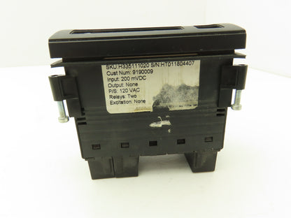 Simpson H335111020 Model H335 200mVDC Digital Panel Meter 120 VAC Power Supply