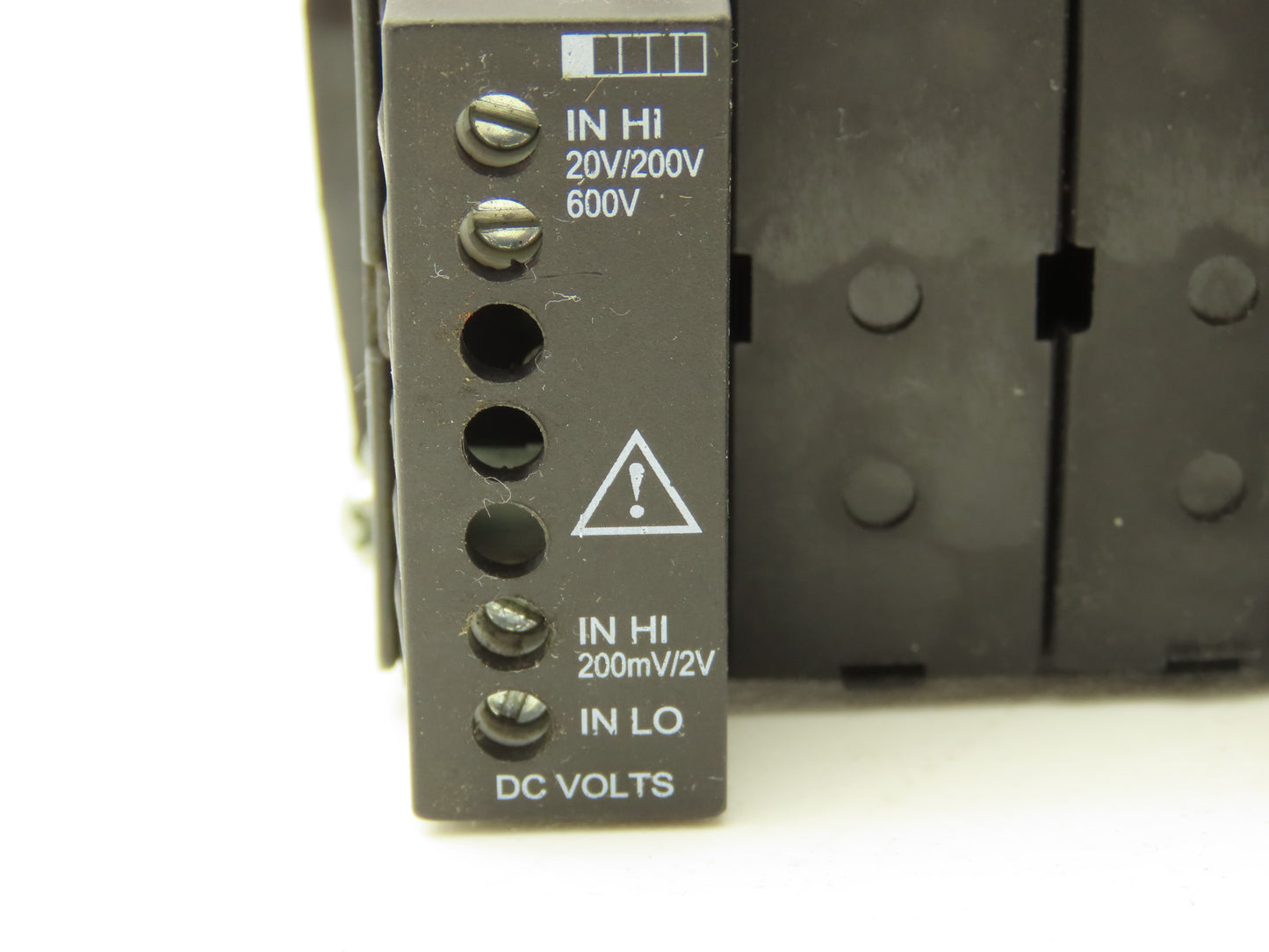 Simpson H335111020 Model H335 200mVDC Digital Panel Meter 120 VAC Power Supply
