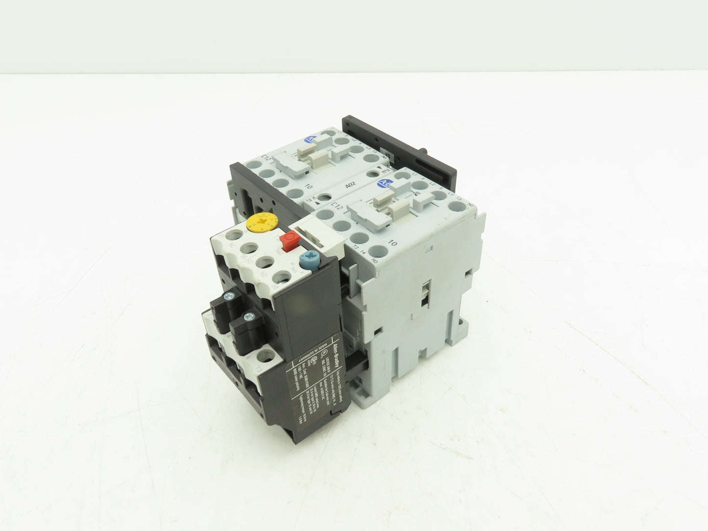 Allen Bradley 100-C12*10 Reversing Motor Starter Overload 120V Coil 104C12D22