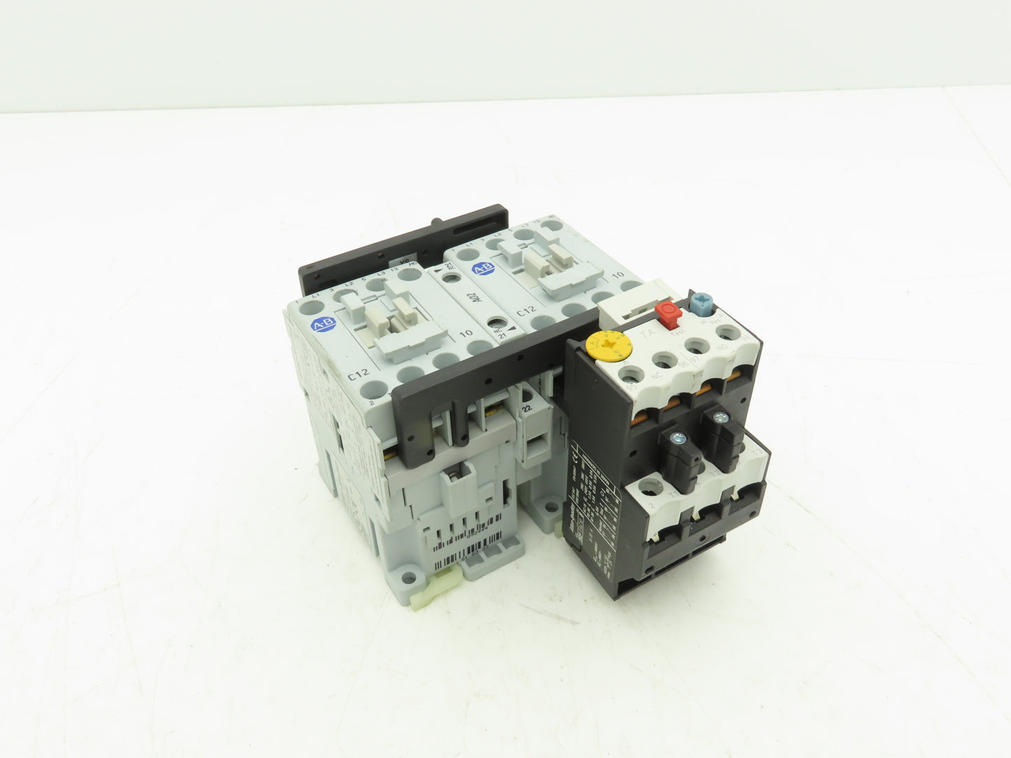 Allen Bradley 100-C12*10 Reversing Motor Starter Overload 120V Coil 104C12D22