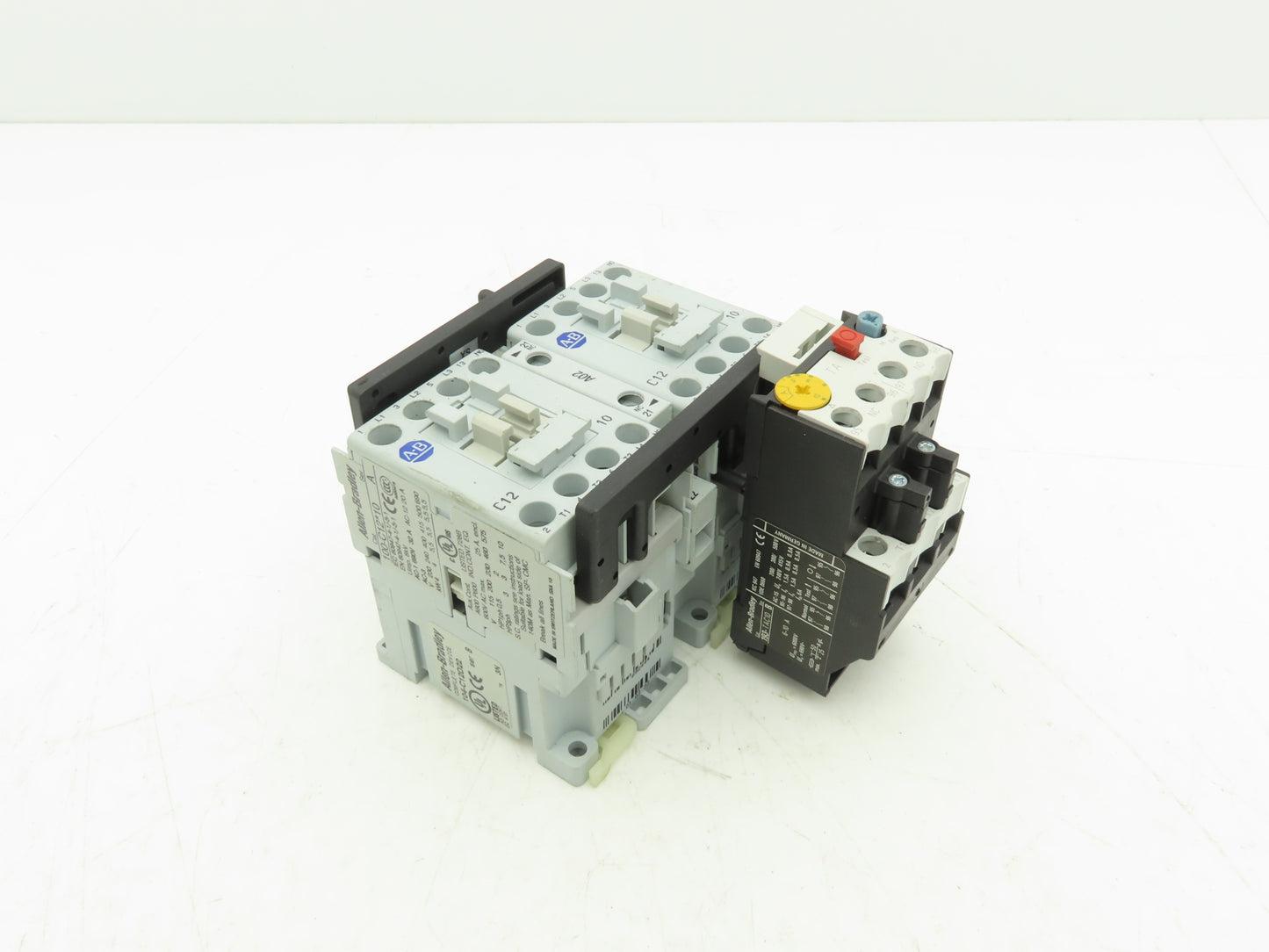 Allen Bradley 100-C12*10 Reversing Motor Starter Overload 120V Coil 104C12D22