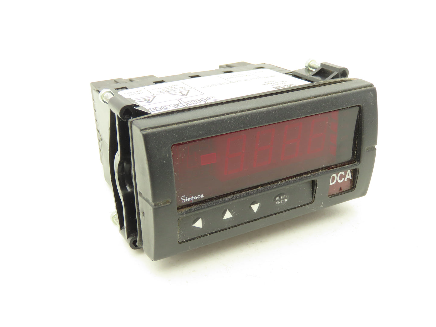 Simpson H335111020 Model H335 200mVDC Digital Panel Meter 120 VAC Power Supply