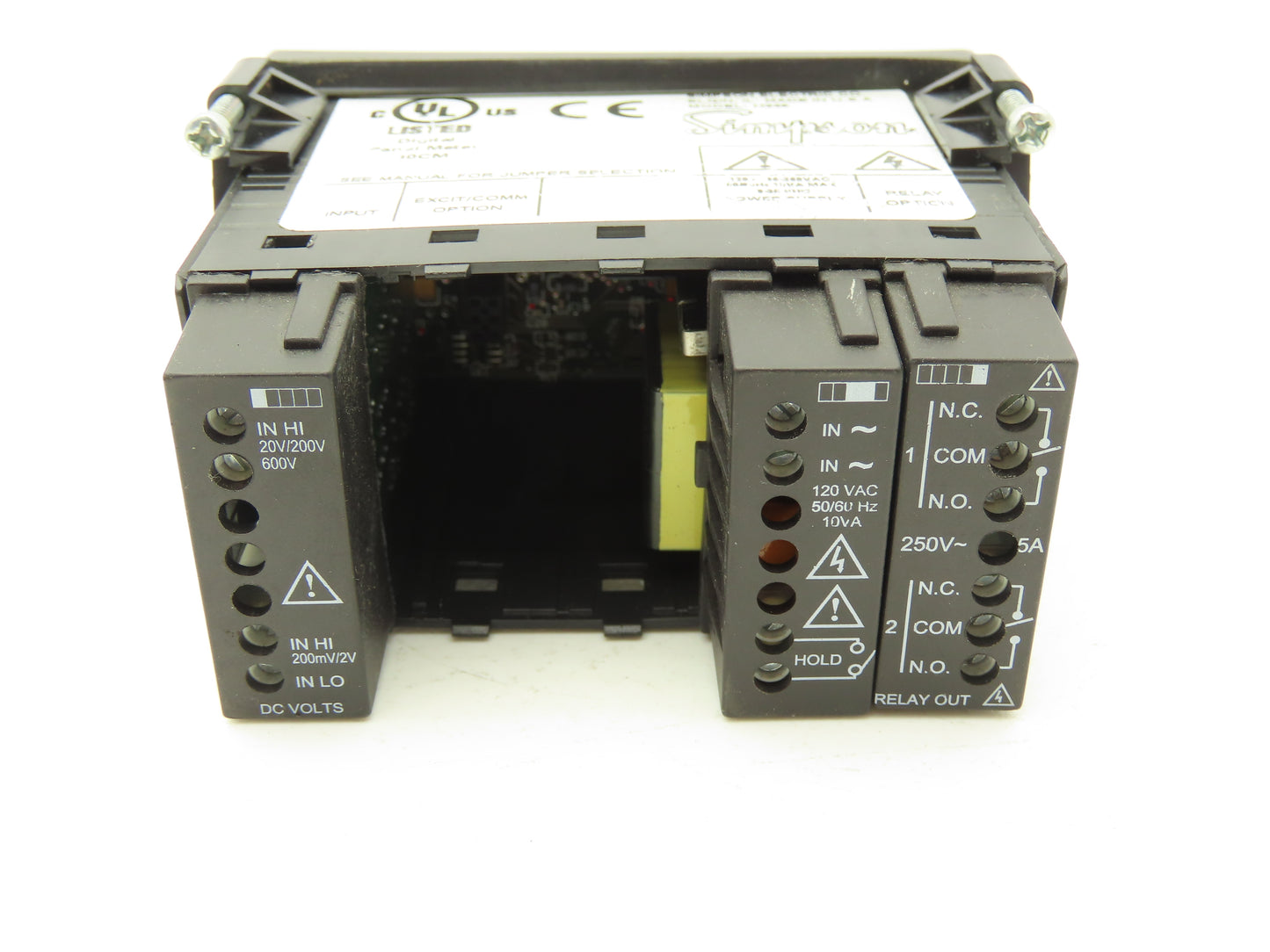 Simpson H335111020 Model H335 200mVDC Digital Panel Meter 120 VAC Power Supply