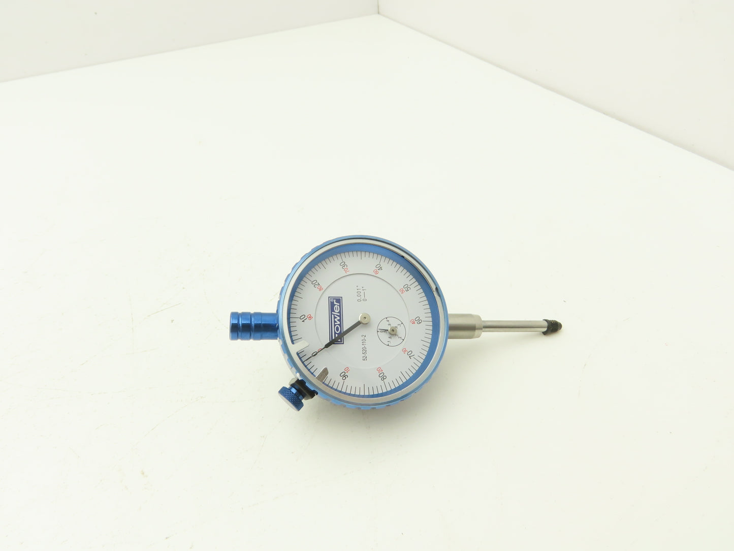 Fowler 52-520-110-2 Dial Gage Indicator 0-100 Dial 0-1" Range .001" Grad