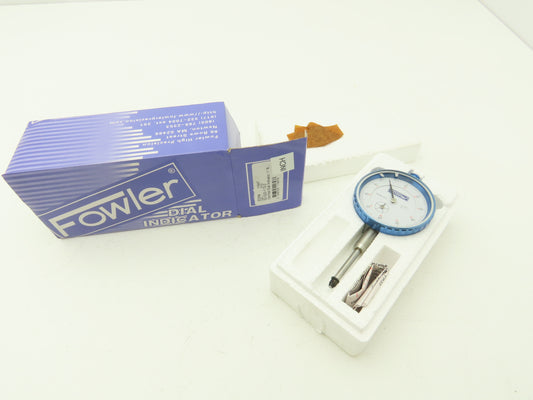 Fowler 52-520-110-2 Dial Gage Indicator 0-100 Dial 0-1" Range .001" Grad