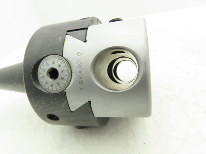 Criterion 204E Tapered Boring Head 4" Tool Holder 40 NAT. D/B