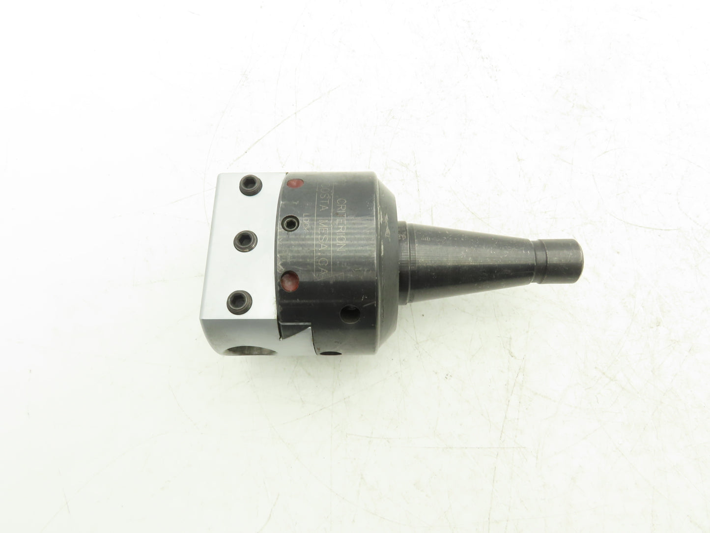 Criterion 204E Tapered Boring Head 4" Tool Holder 40 NAT. D/B