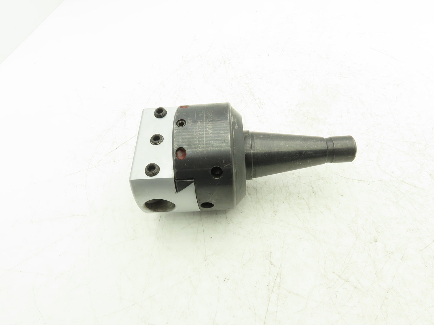 Criterion 204E Tapered Boring Head 4" Tool Holder 40 NAT. D/B
