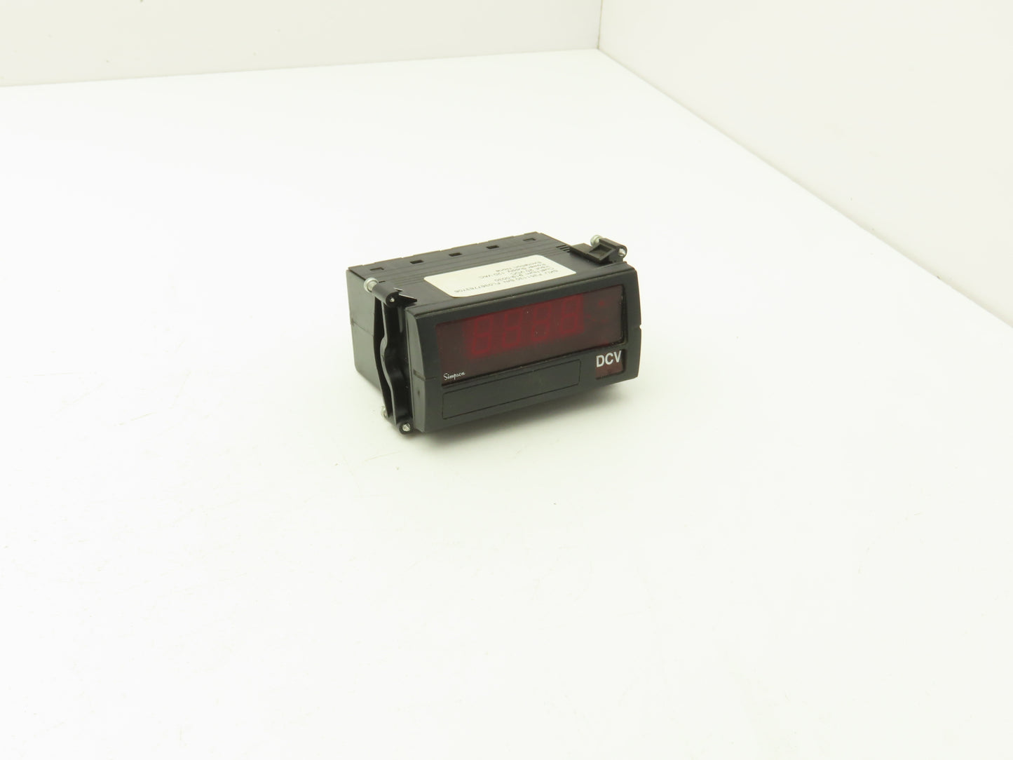 Simpson F3511030 Model F35 20VDC Digital Panel Meter 120 VAC Power Supply