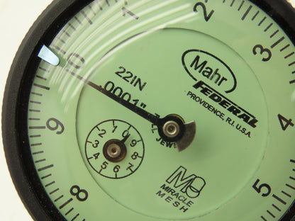 Mahr Federal 2014761 22IN-RC MarCator Dial Drop Indicator 0-10  0.25"Span .0001"