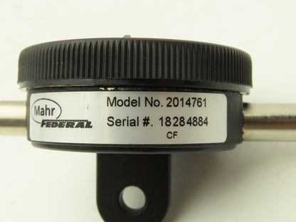 Mahr Federal 2014761 22IN-RC MarCator Dial Drop Indicator 0-10  0.25"Span .0001"