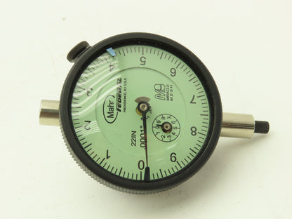 Mahr Federal 2014761 22IN-RC MarCator Dial Drop Indicator 0-10  0.25"Span .0001"