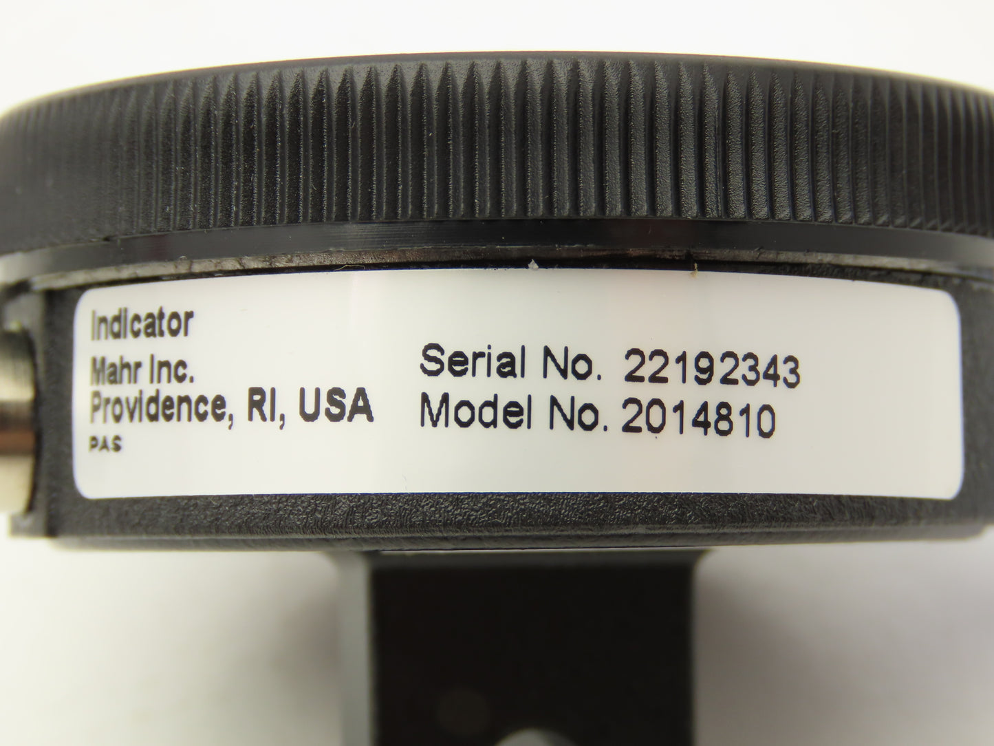 Mahr Federal 2014810 23Q-RC MarCator Dial Drop Indicator 0-20 .050"Span .0005"