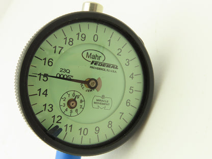 Mahr Federal 2014810 23Q-RC MarCator Dial Drop Indicator 0-20 .050"Span .0005"