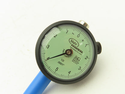 Mahr Federal 2011000 12I MarCator Dial Drop Indicator 0-5-0  .025"Span .0001"