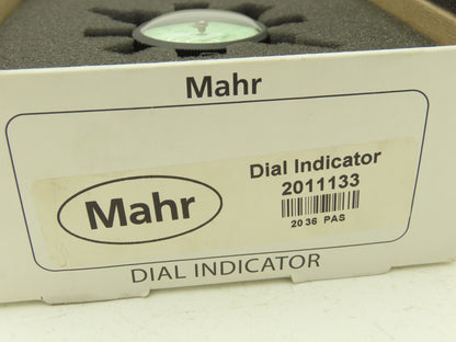 Mahr Federal 2011133 B7I MarCator Dial Drop Indicator 0-25-0  .125"Span .0005"