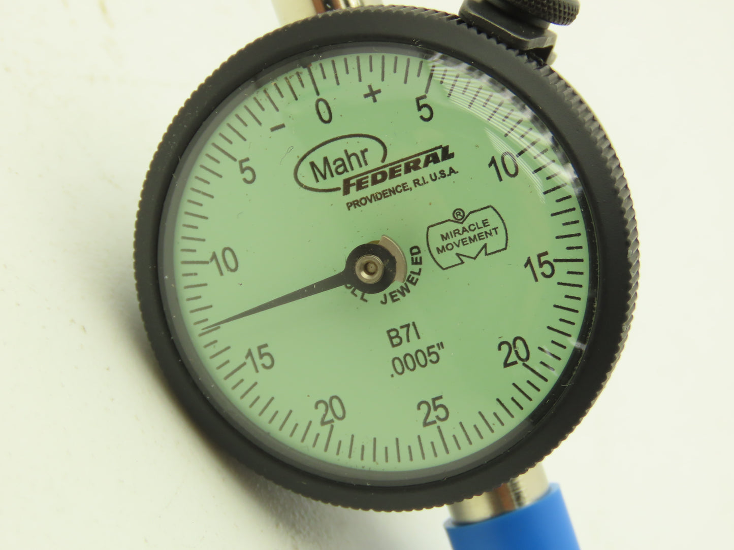 Mahr Federal 2011133 B7I MarCator Dial Drop Indicator 0-25-0  .125"Span .0005"
