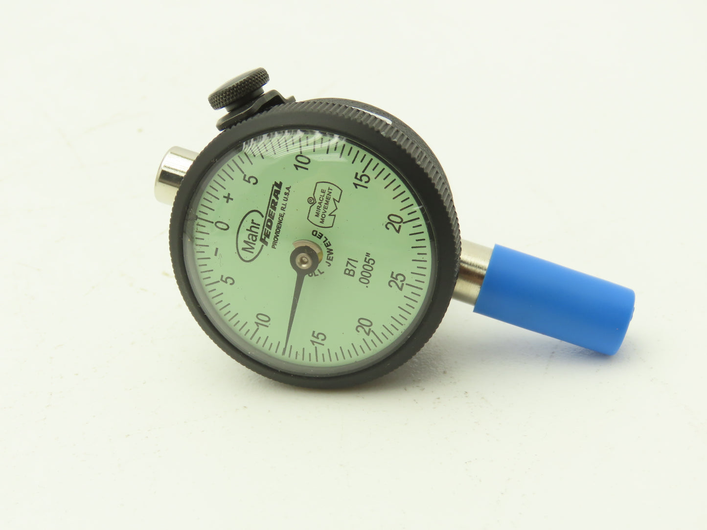 Mahr Federal 2011133 B7I MarCator Dial Drop Indicator 0-25-0  .125"Span .0005"
