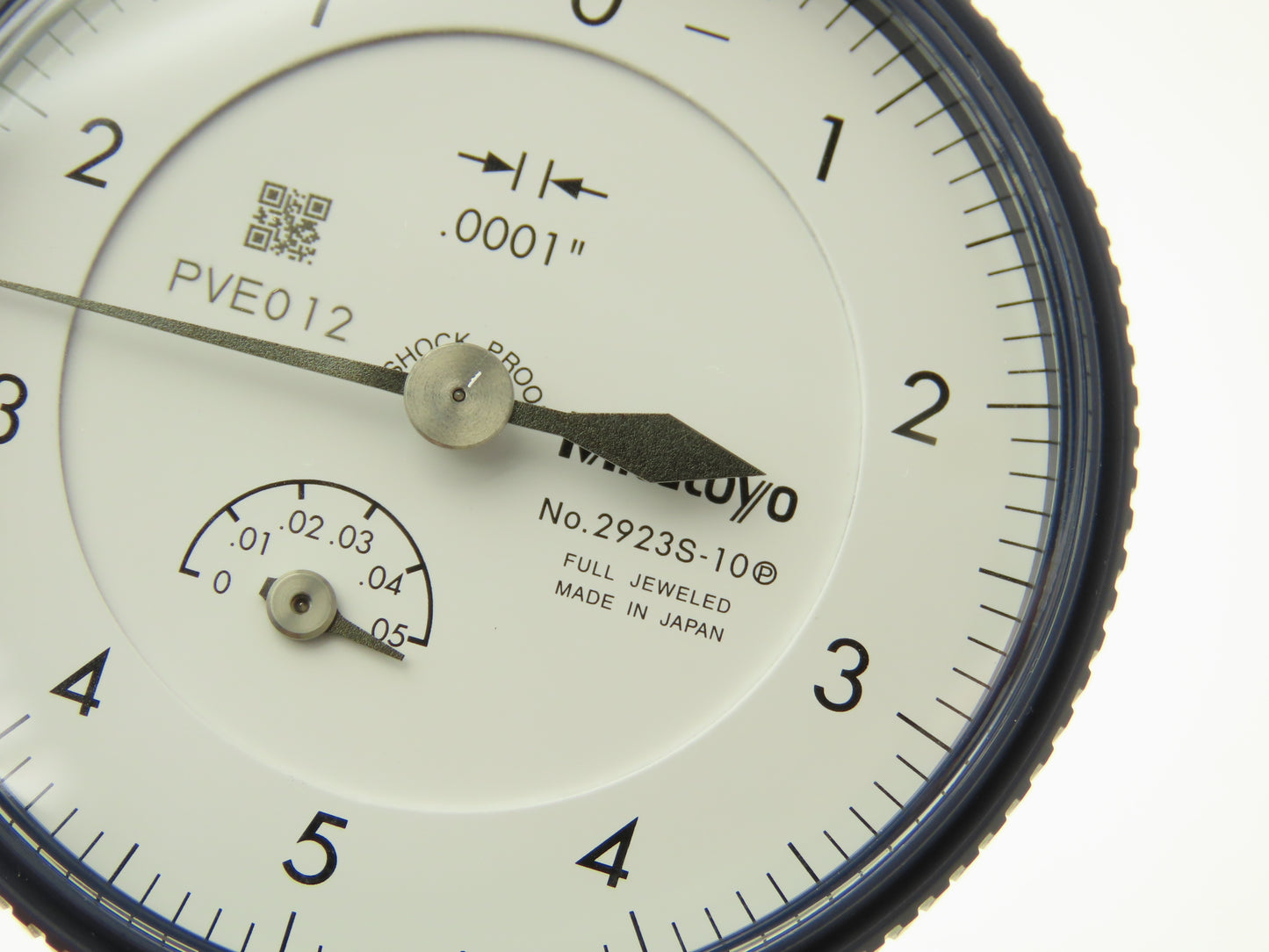 Mitutoyo 2923SB-10 Dial Drop Indicator 0-5-0 Dial .05" Range .0001"