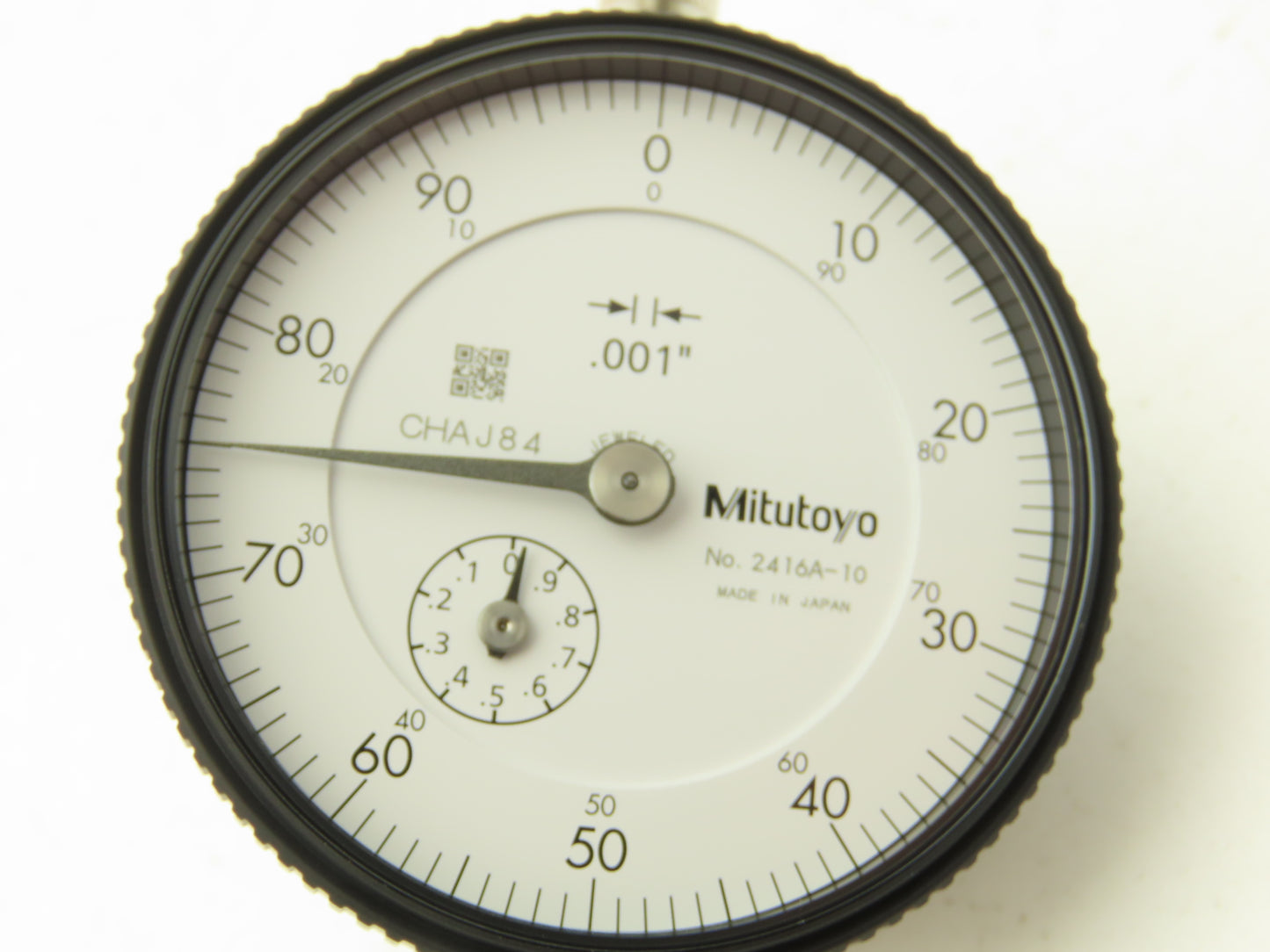 Mitutoyo 2416A-10 Dial Drop Indicator 0-100 Dial 0-1" Range .001" Grad