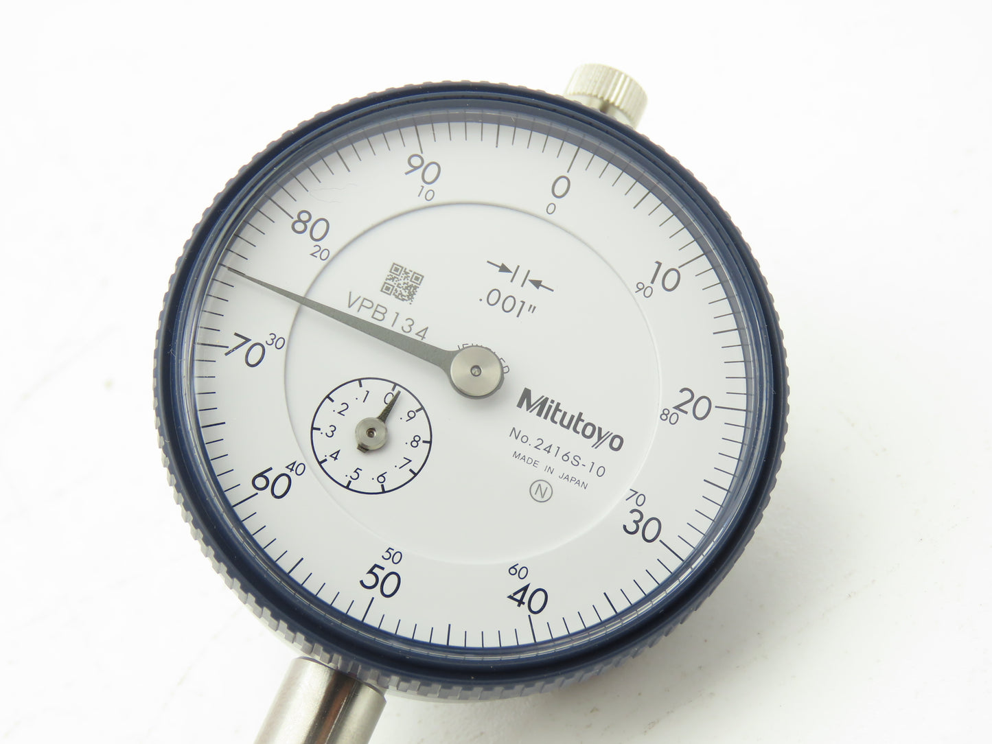 Mitutoyo 2416S-10 Dial Drop Indicator 0-100 Dial 0-1" Range .001" Grad