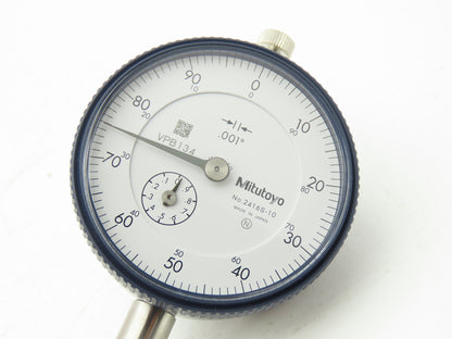 Mitutoyo 2416S-10 Dial Drop Indicator 0-100 Dial 0-1" Range .001" Grad