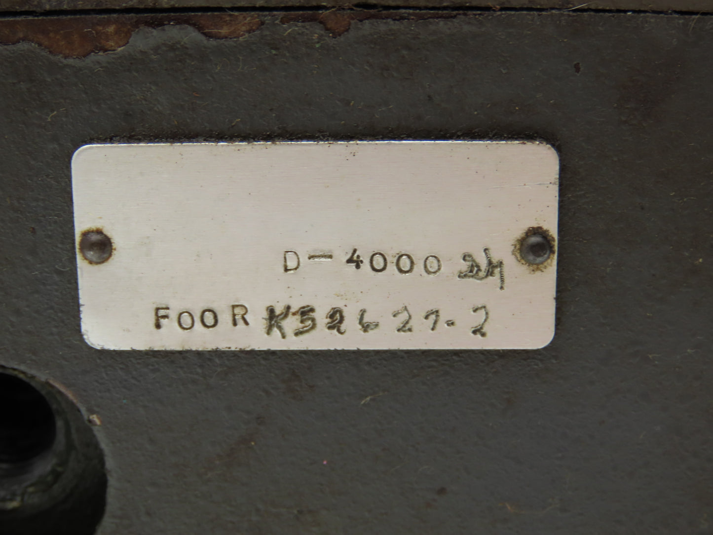 Mahr Federal D4000 D-4000 Dimensionair Air Gage 0-1.5 Dial 4000:1 .000025