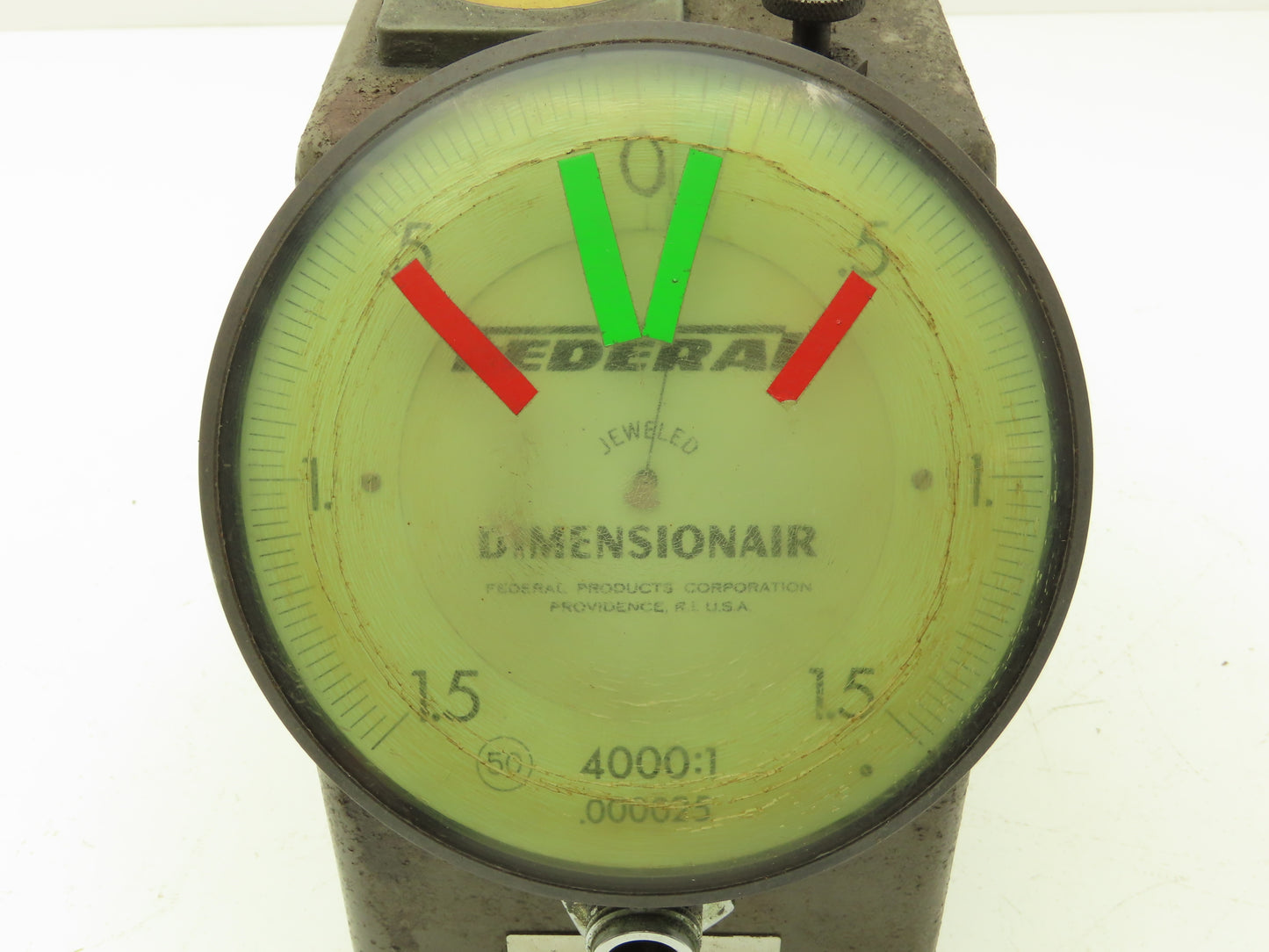 Mahr Federal D4000 D-4000 Dimensionair Air Gage 0-1.5 Dial 4000:1 .000025