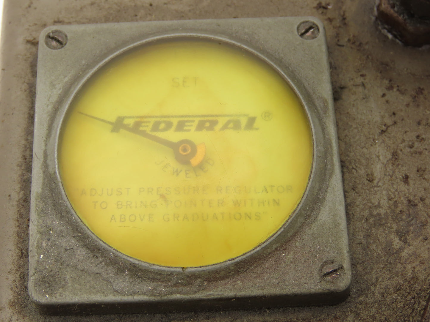 Mahr Federal D4000 D-4000 Dimensionair Air Gage 0-1.5 Dial 4000:1 .000025