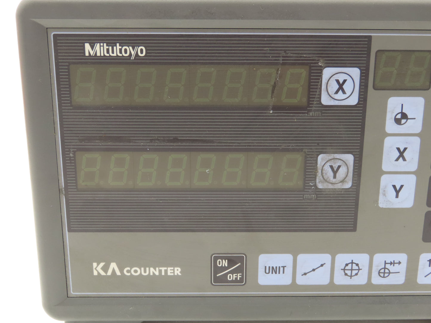 Mitutoyo KA-12 Digital Counter 2-Axis Display for Profile Projector 174-173