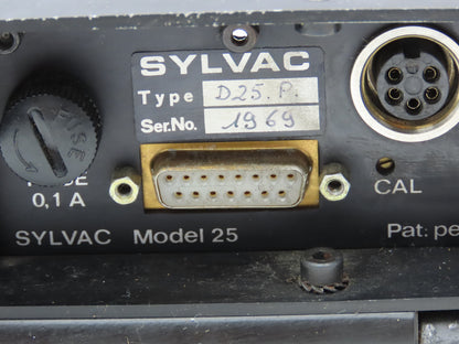 Fowler Sylvac D25 Digital Indicator Gage Display 115V  -Not Working-