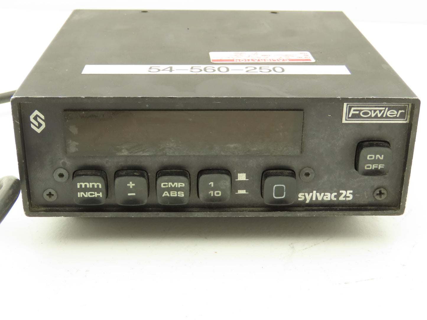 Fowler Sylvac D25 Digital Indicator Gage Display 115V  -Not Working-