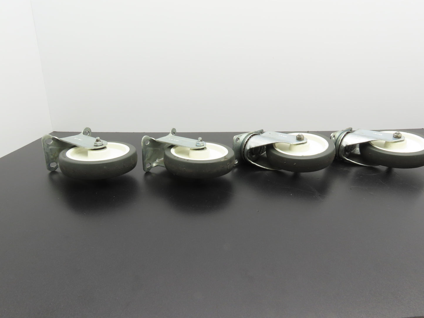 Payson 050/5 5" Swivel & 051-5 Fixed Caster Wheels Lot of 4