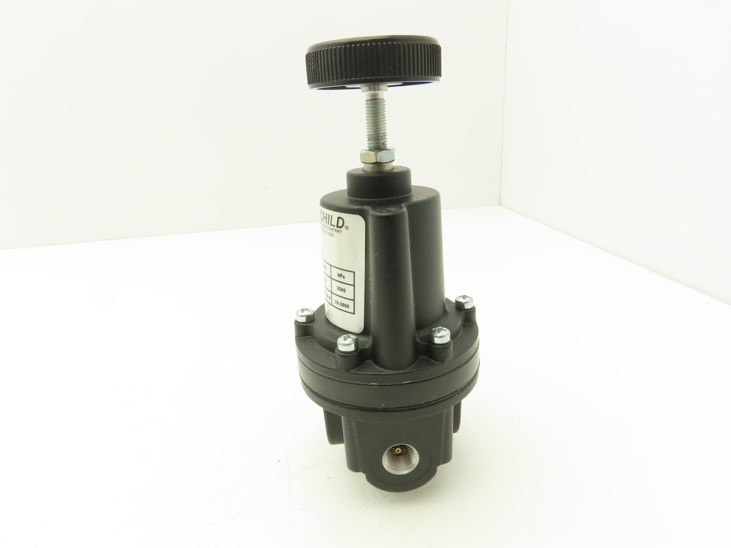Fairchild 10292 Pressure Regulator 1/4" NPT 5-400PSI Adjustment 500 PSI Max