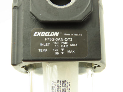Norgren F73G-3AN-QT3 Excelon Series Pneumatic Air Filter 3/8" Ports 40 Micron