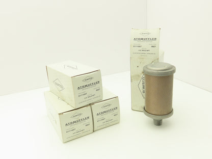 Allied Witan M07 Alwitco AtoMuffler 3/4" NPT 125PSI Max Pressure Lot of 4