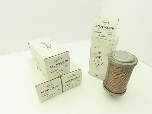 Allied Witan M07 Alwitco AtoMuffler 3/4" NPT 125PSI Max Pressure Lot of 4