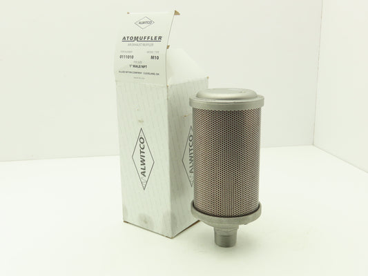 Allied Witan 0111010 M10 Alwitco AtoMuffler 1" NPT 125PSI Max Pressure