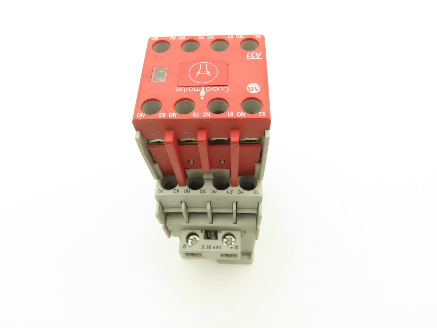 Allen Bradley 4 Pole Contactor Safety Control Relay 24VDC Coil Lot of 5